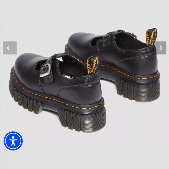 Dr Martens Air Wair AUDRICK NAPPA LUX PLATFORM MARY JANE SHOES Size 8 - Picture 7 of 12